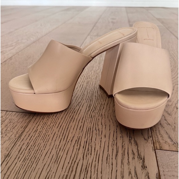 BLACK SUEDE STUDIO Tyler Platform Slide Sandal (38 Women) - Picture 4 of 10